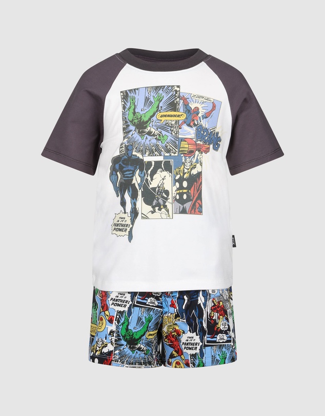 Rock Your Kid - Marvel Raglan Sleep Set - ICONIC EXCLUSIVE