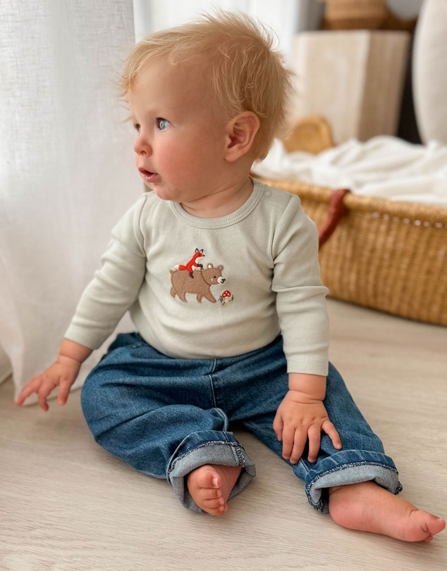 Purebaby - 2 Pack Bodysuit -Kids-Babies