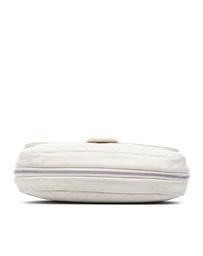 Pre-Loved by Azura Reborn - Pre-Loved Quilted Calfskin Expandable Zip Yacht Flap