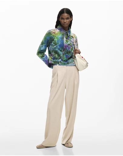 Desigual - Wild garden denim jacket