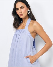 AERE - Dovie Linen Maxi Dress