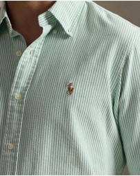 Polo Ralph Lauren - Custom Fit Striped Oxford Shirt - ICONIC EXCLUSIVE