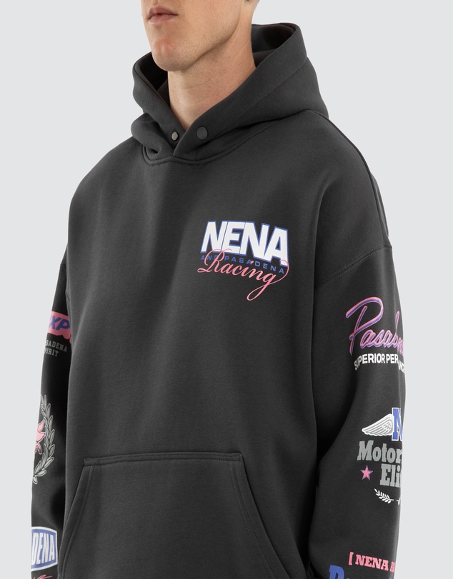 Nena & Pasadena - Stream Box Fit Hoodie