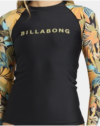 Billabong - Womens Des Tropiques Long Sleeve Rash Vest