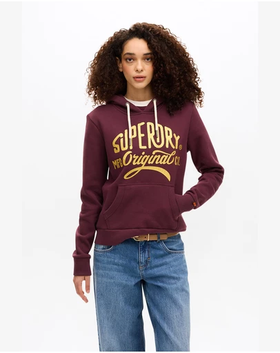 Superdry - Mfg Original Metallic Hoodie