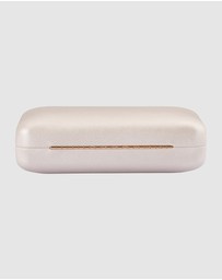 Olga Berg - Gabriel Pearl Embellished Clutch