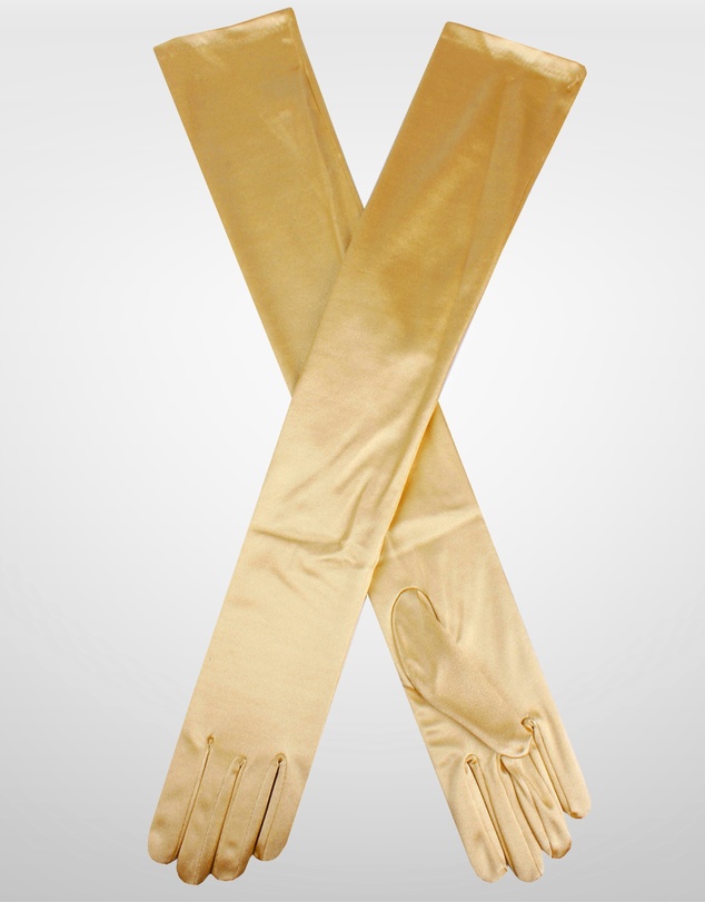DENTS - Long Opera Satin Gloves