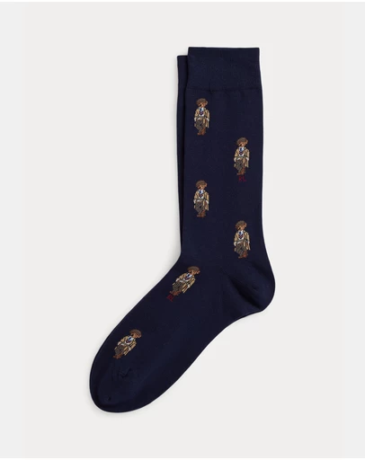 Polo Ralph Lauren - Polo Bear Cotton-Blend Trouser Socks