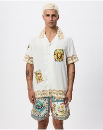 Camilla - SS Camp Collared Shirt