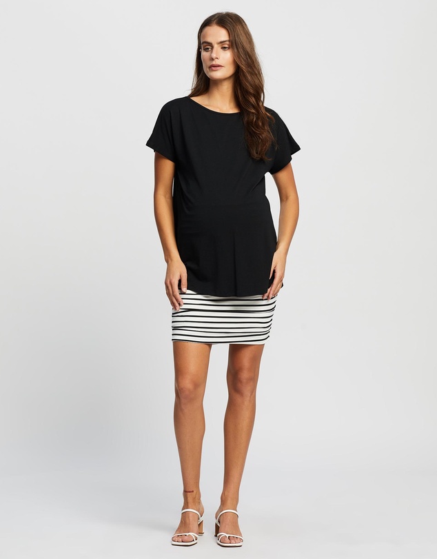 Angel Maternity - Reversible Maternity T-Shirt
