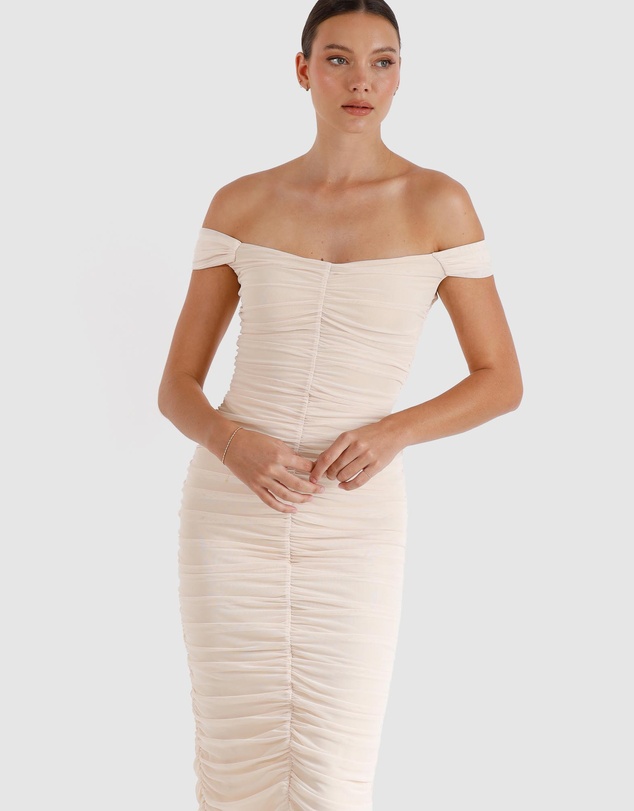 Pasduchas - New Horizons Tapered Midi Dress