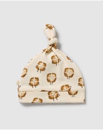 Wilson & Frenchy - Hot Cross Buns Organic Knot Hat - Babies