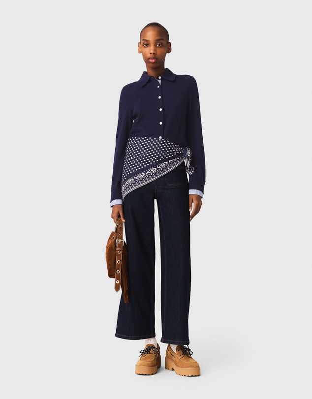 Maje - Mixed Cardigan
