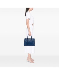 Pre-Loved by Azura Reborn - Pre-Loved Medium Saffiano Lux Galleria Double Zip Satchel