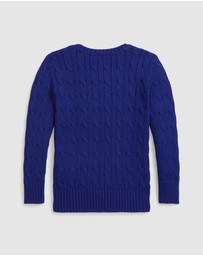 Polo Ralph Lauren - Cable-Knit Cotton Sweater - ICONIC EXCLUSIVE - Kids