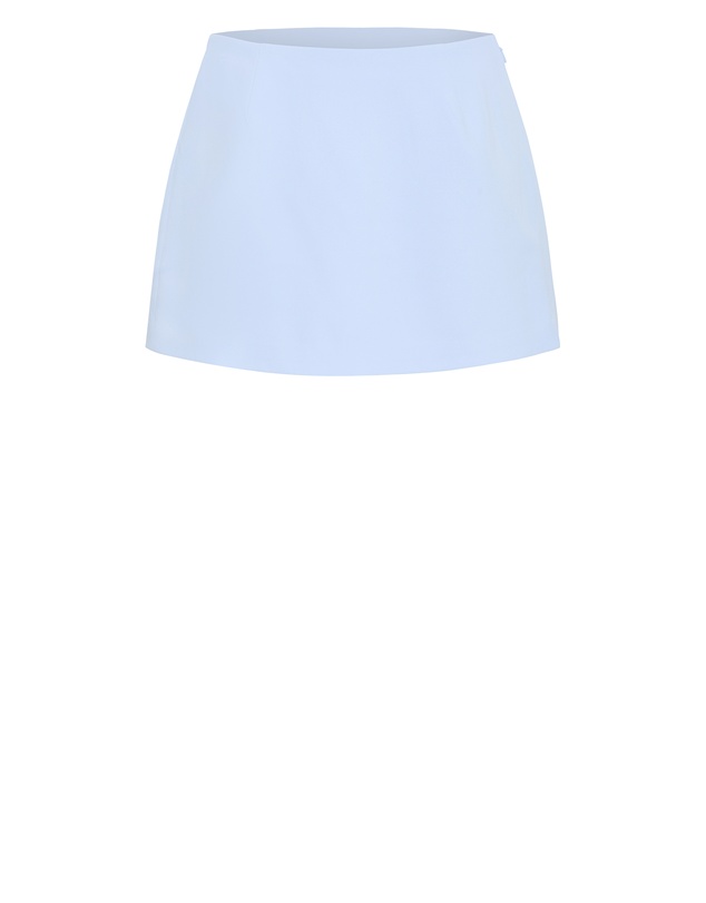 City Chic - Plus size Abbie Mini Skort - sky blue