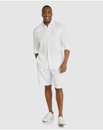 Johnny Bigg - Resort Relaxed Fit Linen Shirt