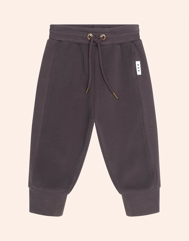 Huxbaby - Soft Black Moto Trackpants