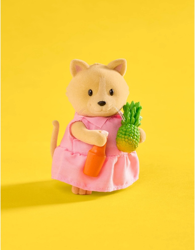 Lil Woodzeez - The Whiskerelli Cats Miniature Animal Figurine Set