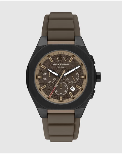 Armani Exchange - Brown Chronograph Watch