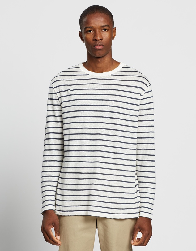 Assembly Label - Long Sleeve Linen Tee