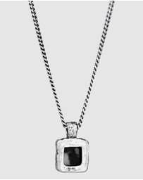 Haze & Glory - ICONIC EXCLUSIVE - Necklace Men Day and Night 925 Sterling Silver