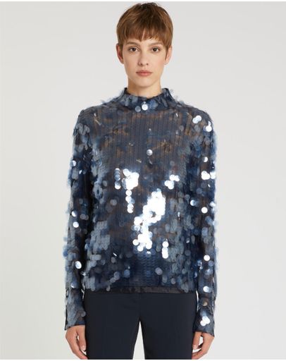NAVY SEQUINS