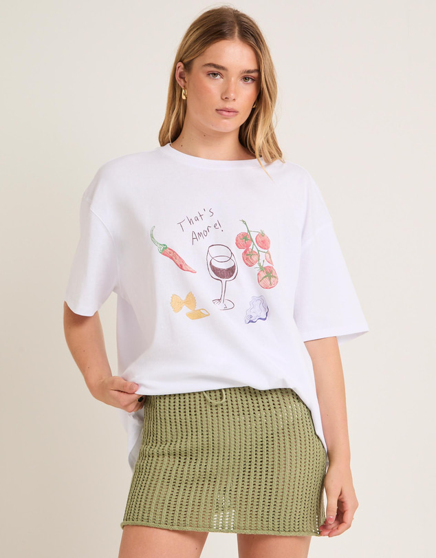 Subtitled - Amore Oversized T-Shirt