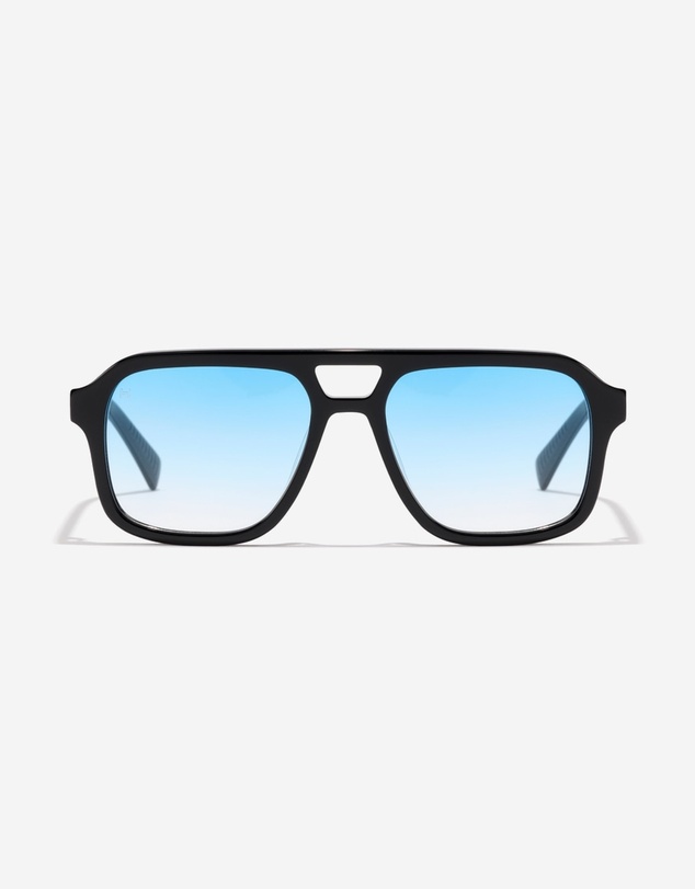 Hawkers Co - HAWKERS - CROUPIER Black Bluet Aviator Sunglasses for Men and Women UV400