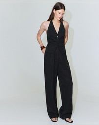 M.N.G - Straight-Fit Lyocell Trousers
