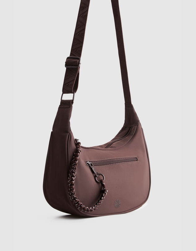 AYA - Gia Curve Nylon Crossbody Bag