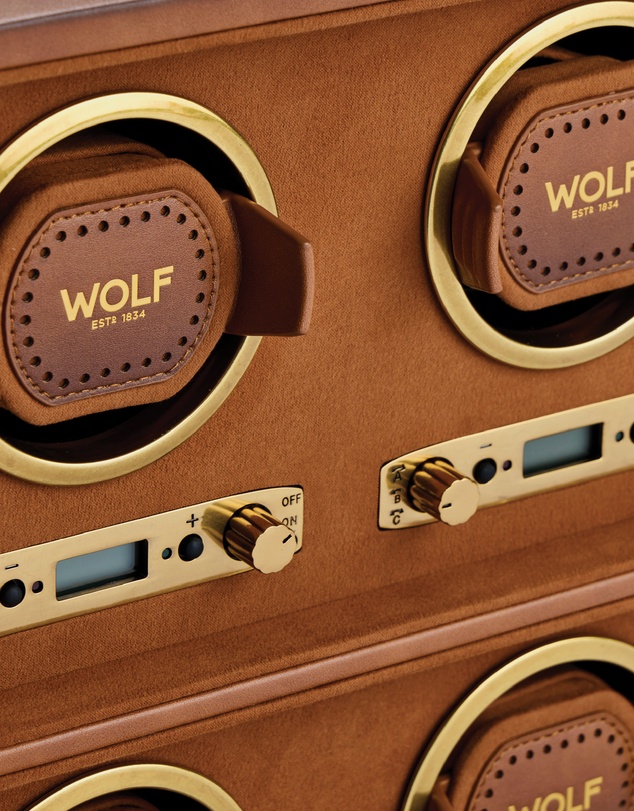 Wolf - WOLF Brogue 4 Piece Watch Winder