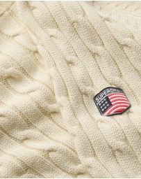 Superdry - Slouchy Cable Knit