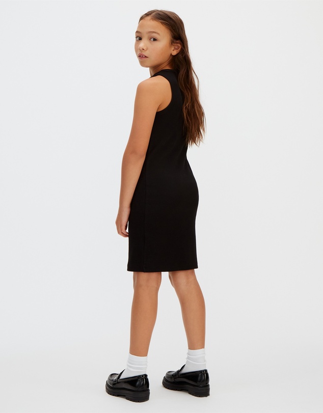 Calvin Klein Jeans - Girls Slim Ribbed T-Shirt Dress