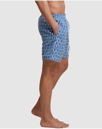 Urban Classics - Pattern Swim Shorts