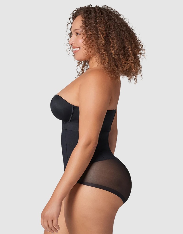 Leonisa - Sheer Highlight Extra-High Waist Butt-Lift Shaper Brief