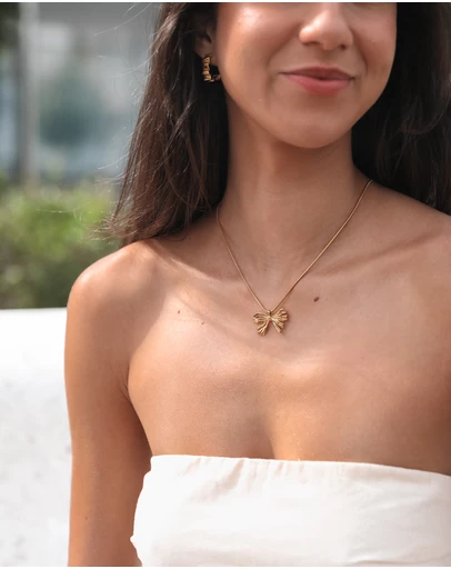 Esther & Co - Aiden Necklace - Gold