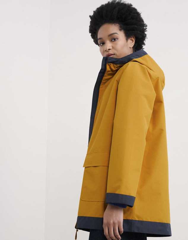 Seasalt - Seasalt Cornwall Yellow The Reversible Raincoat II