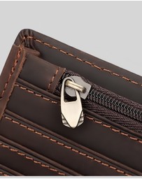 KAJA Clothing - Dark Oak Leather Wallet