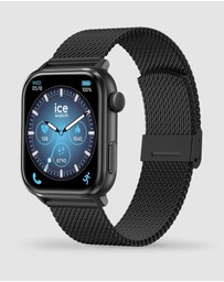 Ice-Watch - Ice smart 3.0 1.78 Amoled GPS Black Milanese Strap Watch