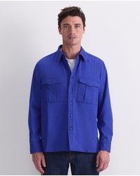 Sportscraft - Double Pocket Long Sleeve Overshirt