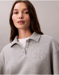Calvin Klein Jeans - Relaxed CK Polo Sweatshirt