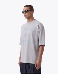 Zanerobe - Nc Ath. Flow Tee Grey Marle