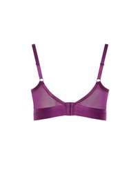 City Chic - Plus size Ingrid Contour Longline Bra - purple iris