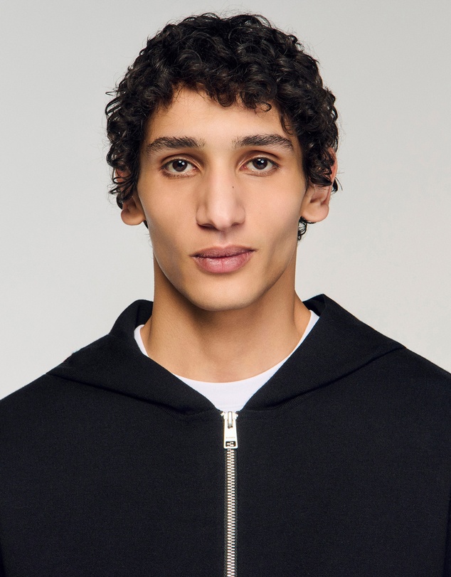 Sandro - Home Zip Hoodie Cardigan