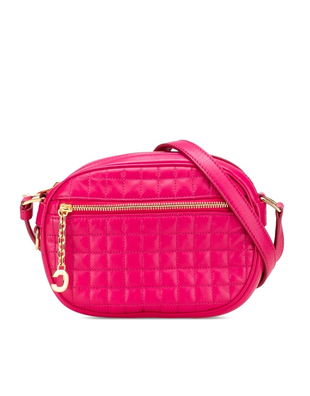 Pre-Loved by Azura Reborn - Pre-Loved celine Quilted Leather Shoulder Bag with Chain Detail