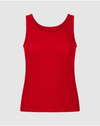 Hunkemoller - Brushed Rib Jersey Singlet
