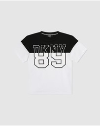 DKNY - Two Tone Logo Short Sleeve T-Shirt