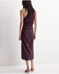 M.N.G - Asymmetrical Dress With Side Slit