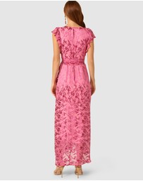 SACHA DRAKE - Bella Rose Maxi Wrap Dress